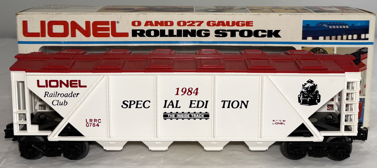Lionel Modern 0784 Special Edition RR Club Quad Hopper