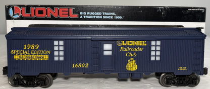 Lionel Modern 16802 Lionel Railroader Club Bunker Car