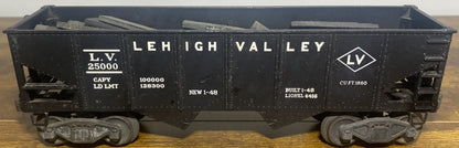 Lionel Post War 6462 Lehigh Valley Hopper Car