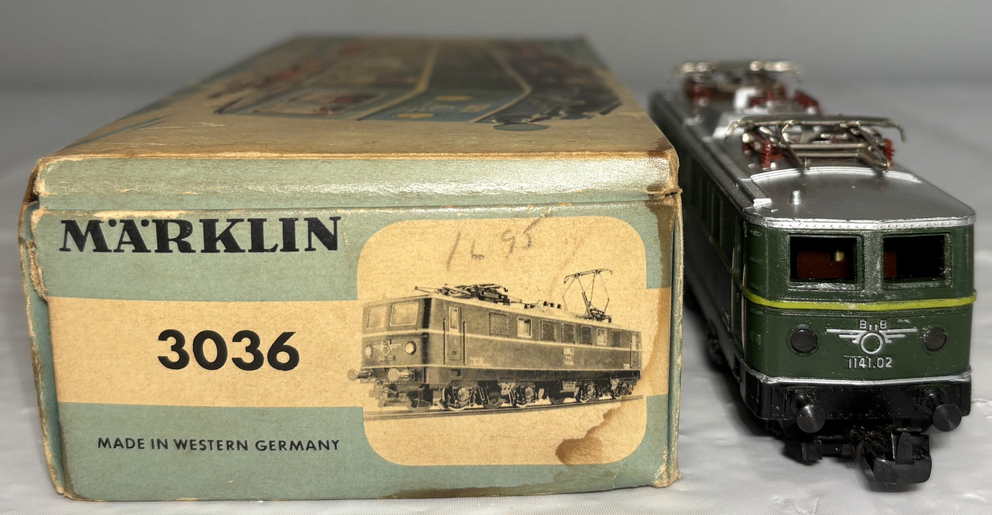 Marklin 3036 Diecast OBB Green Electric Engine #1141.02