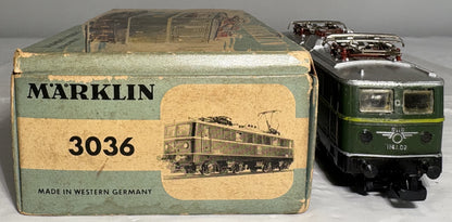 Marklin 3036 Diecast OBB Green Electric Engine #1141.02