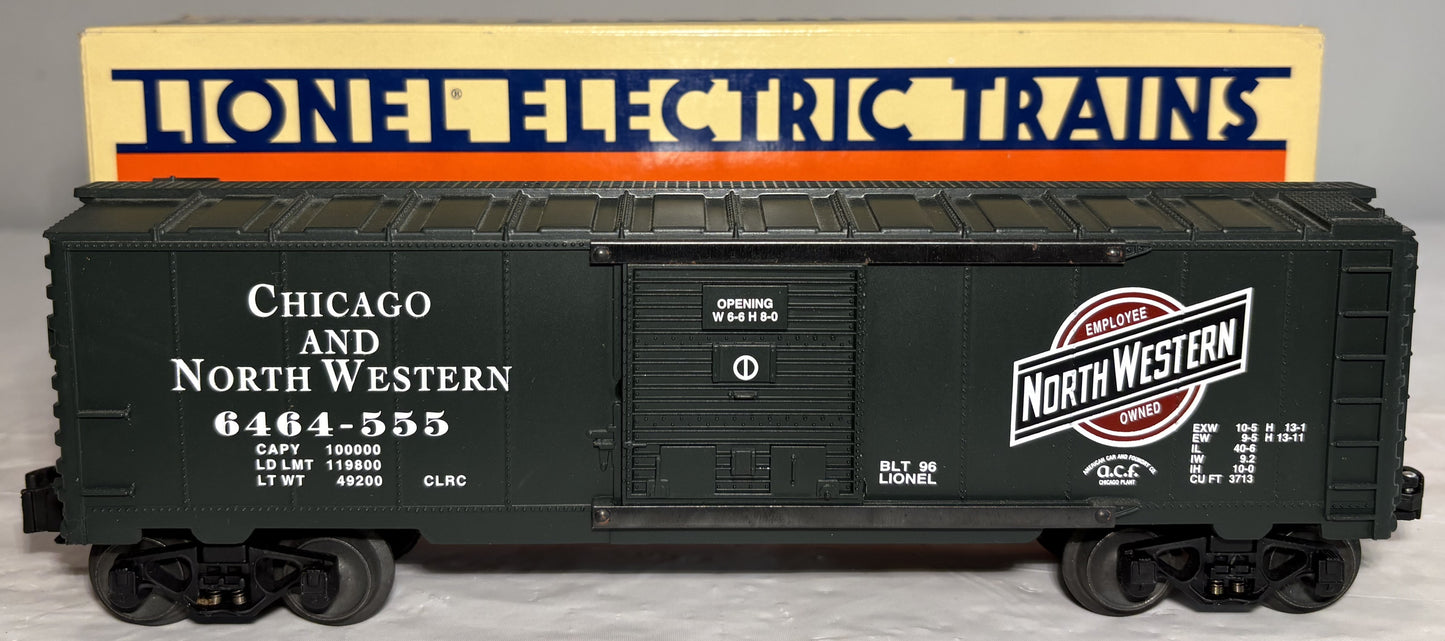 Lionel Modern 52081 Chicagoland Lionel RR Club C&NW Box Car 6464-555