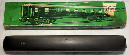Marklin 4044 Express Train Baggage Car German DB type Dyl 961 Green
