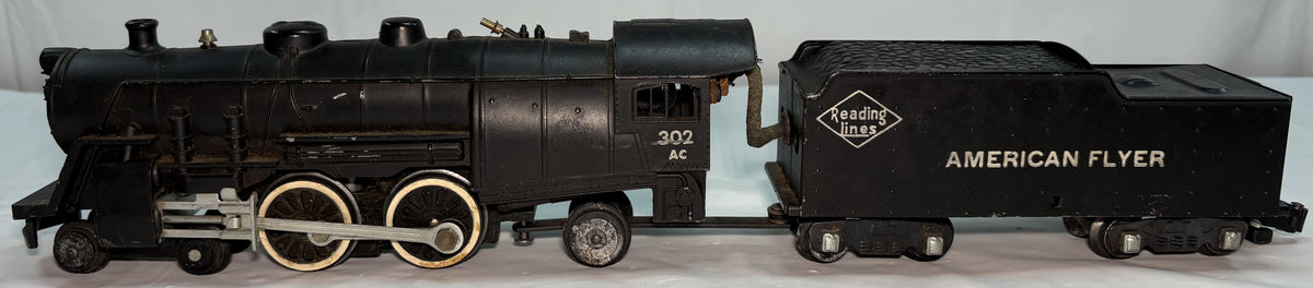 American Flyer 302AC S Gauge Atlantic Reading Lines Steam Locomotive
