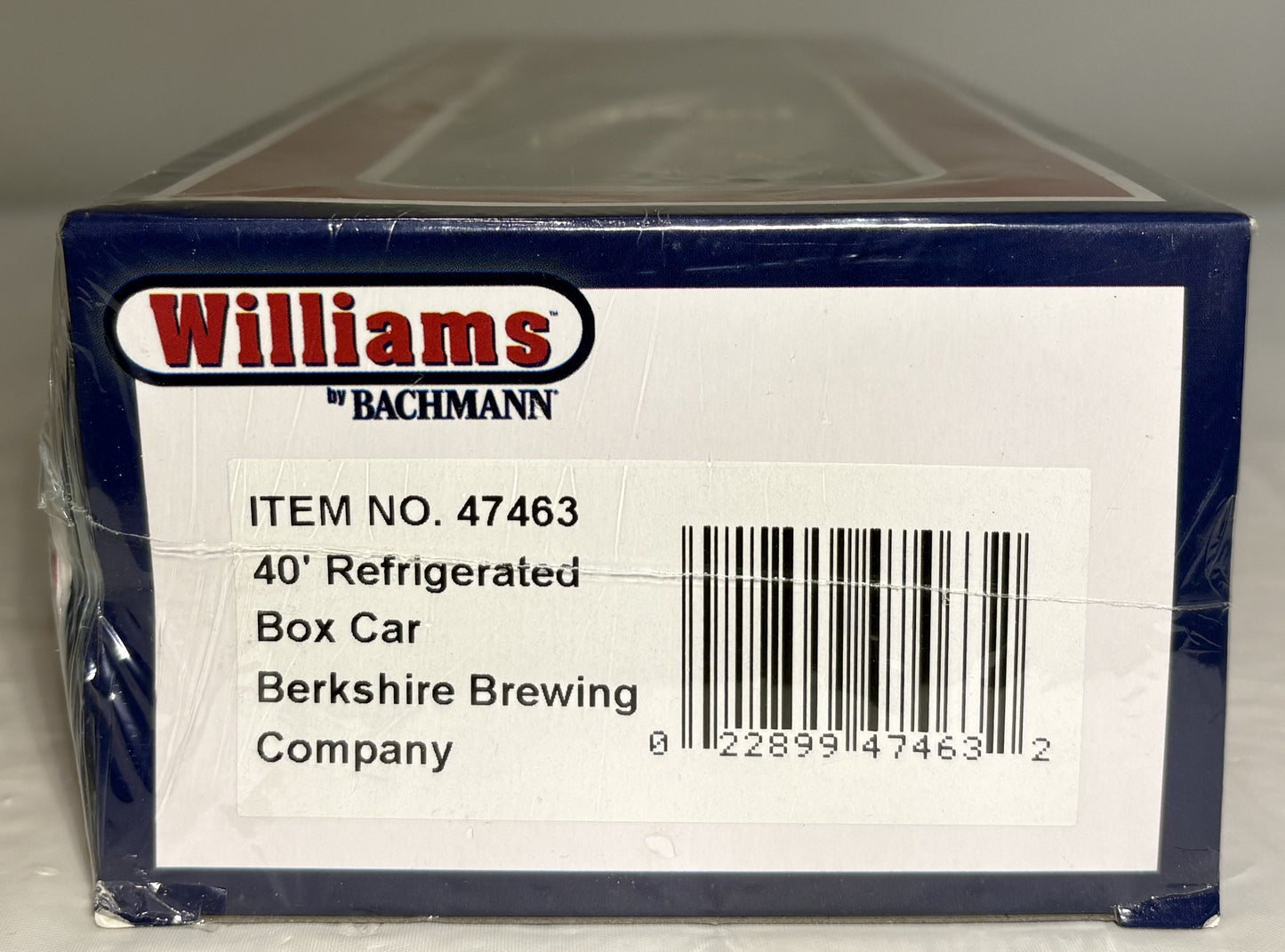 Williams 47463 40’ Refrigerated Box Car Berkshire Brewing Company