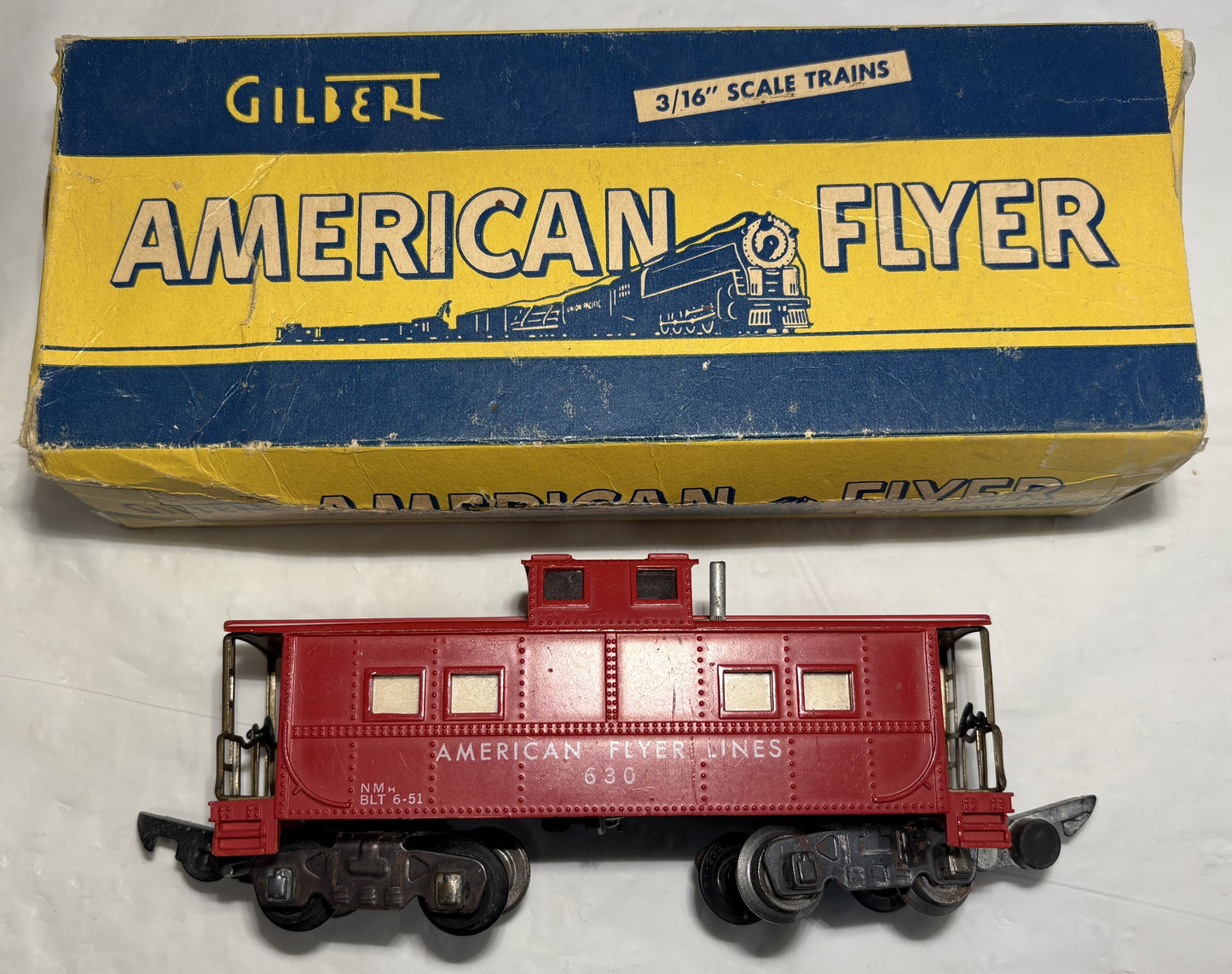 American Flyer 630 Red Caboose