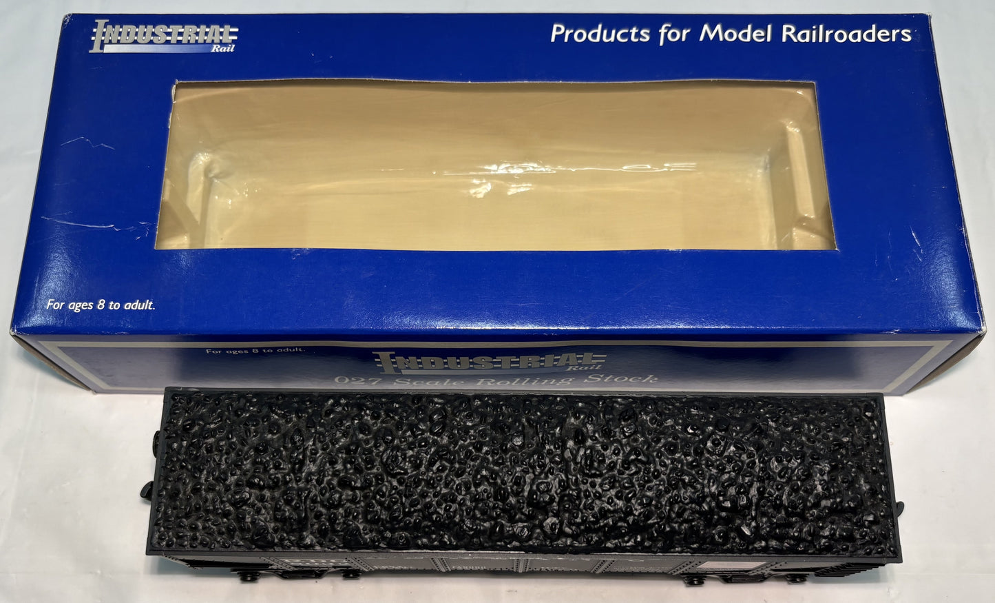 Industrial Rail 4007 O Gauge Reading 2-Bay Hopper with Coal Load