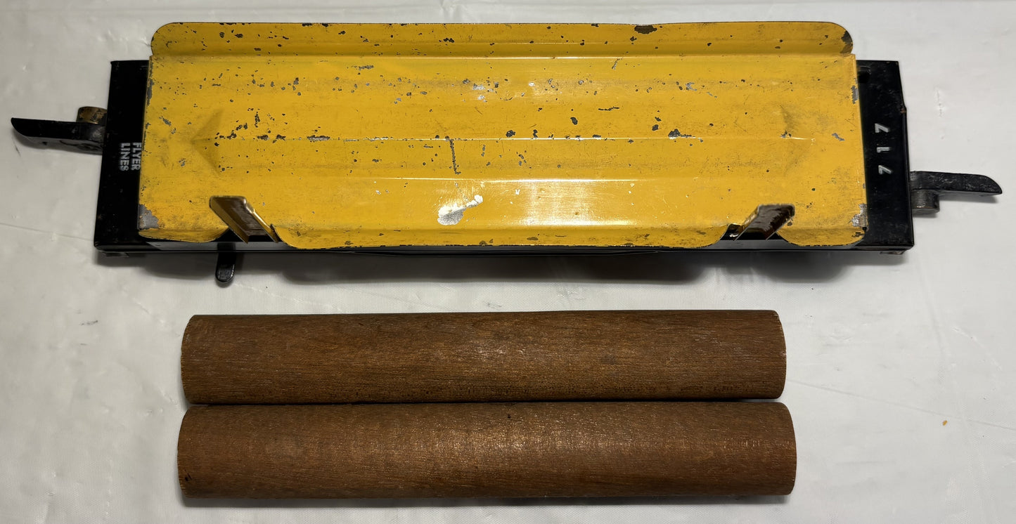 American Flyer 717 Unloading Car with Load