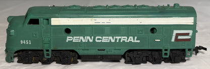 Tyco 9451 F7 Diesel Locomotive Penn Central