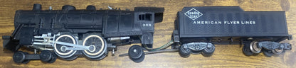 American Flyer #308 Atlantic Steam Locomotive and Tender