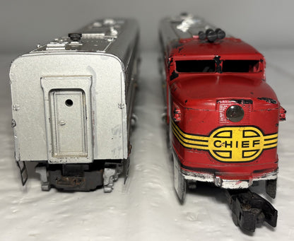 American Flyer 473 and 364 Locomotive and B unit
