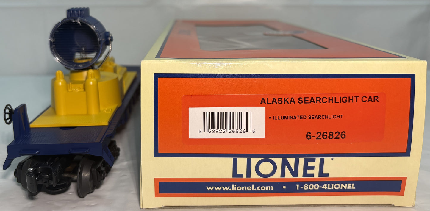 Lionel 6-26826 O Gauge Alaska Railroad Searchlight #26826