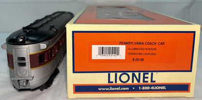 Lionel 6-25140 O Gauge Pennsylvania Coach Car