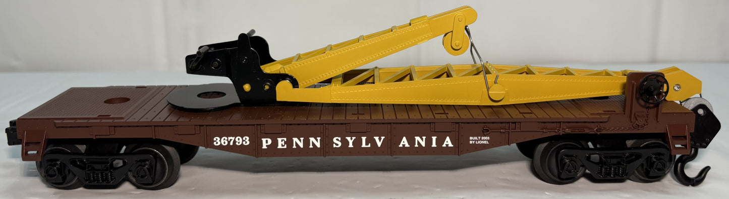 Lionel 6-36793 O Gauge Pennsylvania Derrick Car