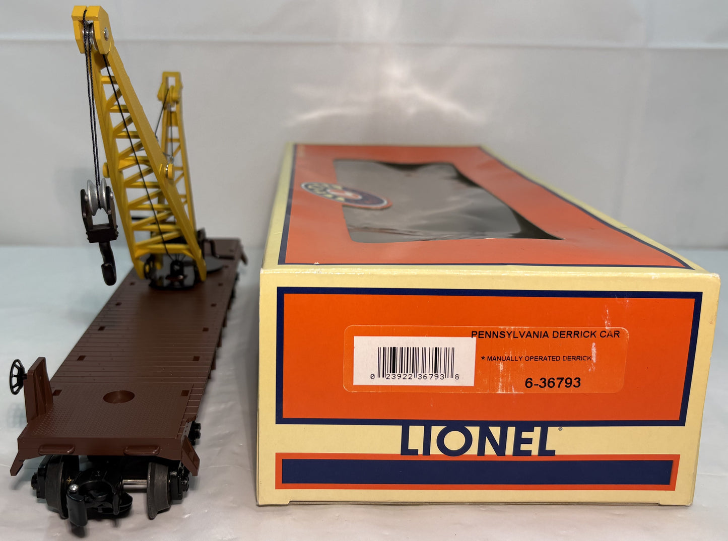 Lionel 6-36793 O Gauge Pennsylvania Derrick Car
