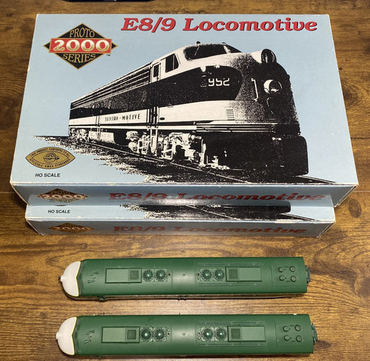 Proto 2000 Series 8716 and 8717 HO Scale AA Units