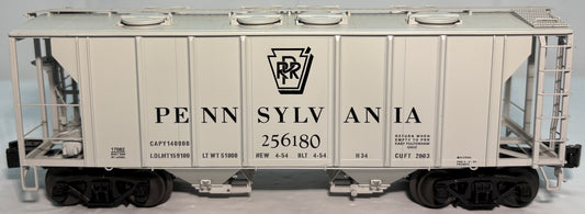 Lionel 6-11881 O Gauge PRR PS-2 2-Bay Covered Hopper 3-Pack Model Train