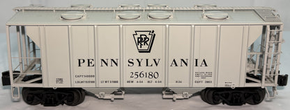 Lionel 6-11881 O Gauge PRR PS-2 2-Bay Covered Hopper 3-Pack Model Train