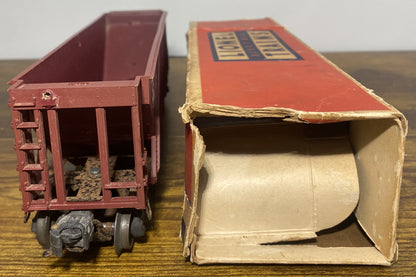 Lionel Post War 6436-25 Lehigh Valley Quad Hopper Red