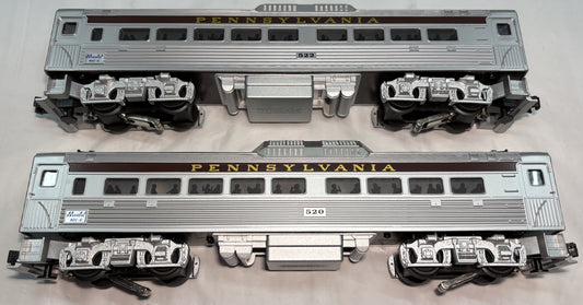 Williams BC500 O Gauge Pennsylvania Budd Car Set (PWR & Dummy)