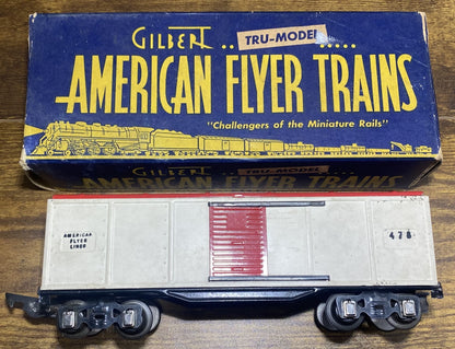American Flyer Box Car #478
