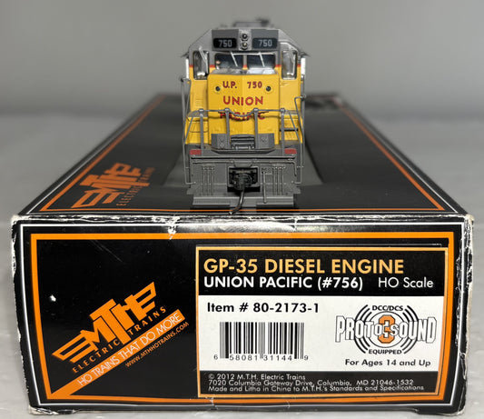 MTH 80-2173-1 HO Scale Union Pacific GP 35 Diesel Locomotive with PS3