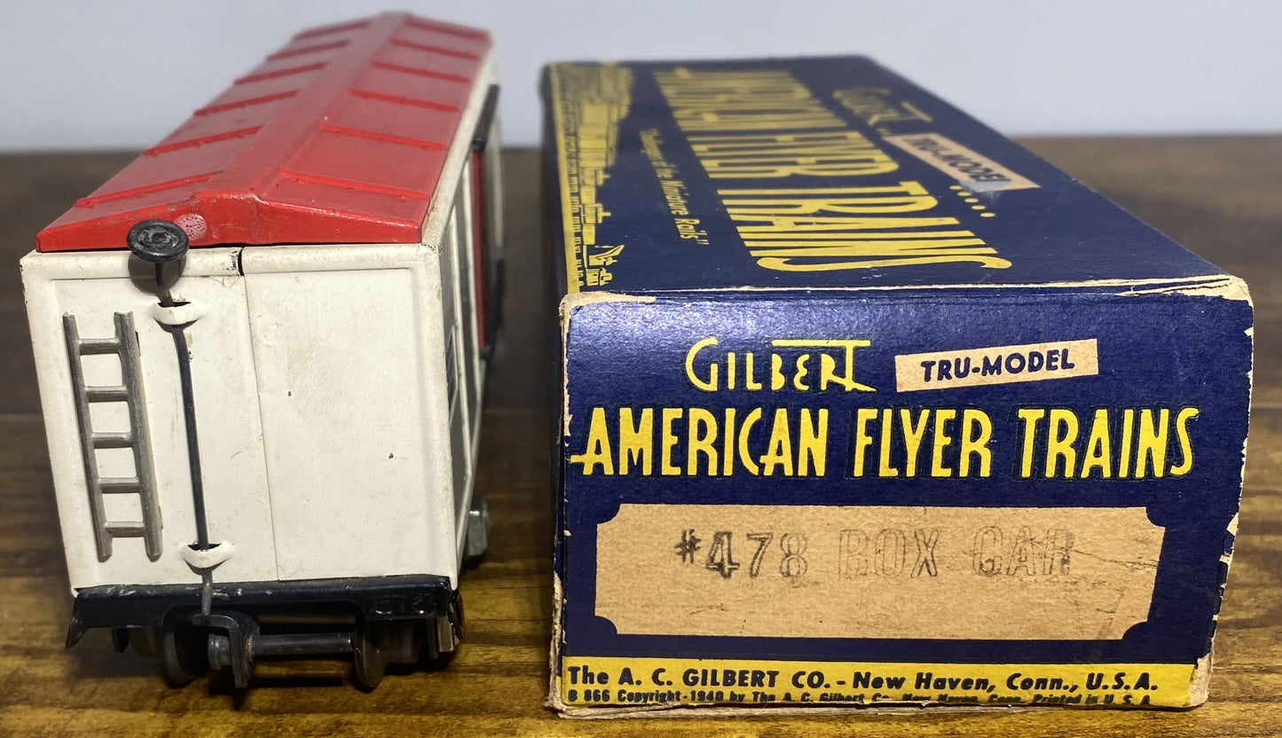 American Flyer Box Car #478