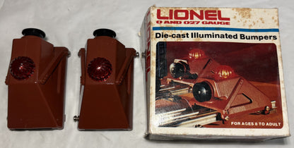 Lionel Modern 2283 Two Illuminated Die-cast Metal Bumpers