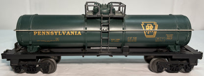 Lionel 26100 O Gauge Pennsylvania Single-Dome Tank Car
