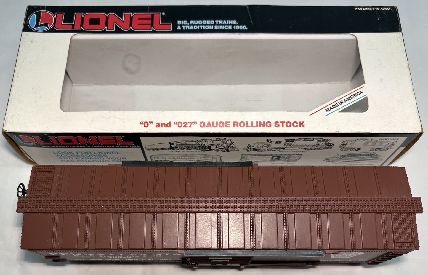 Lionel 19212 O Gauge Pennsylvania Railroad Boxcar