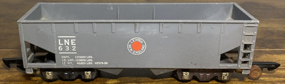 American Flyer Lehigh & New England Hopper Car #632
