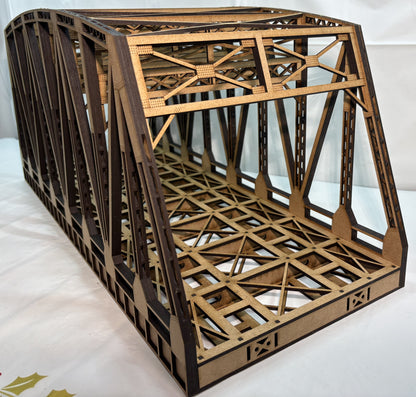 Custom Made Wood Bridge for S Gauge
