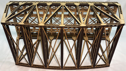 Custom Made Wood Bridge for S Gauge
