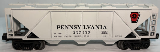 MTH 33-7501 O Gauge Rugged Rails Pennsylvania Covered Hopper Car