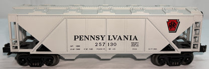 MTH 33-7501 O Gauge Rugged Rails Pennsylvania Covered Hopper Car