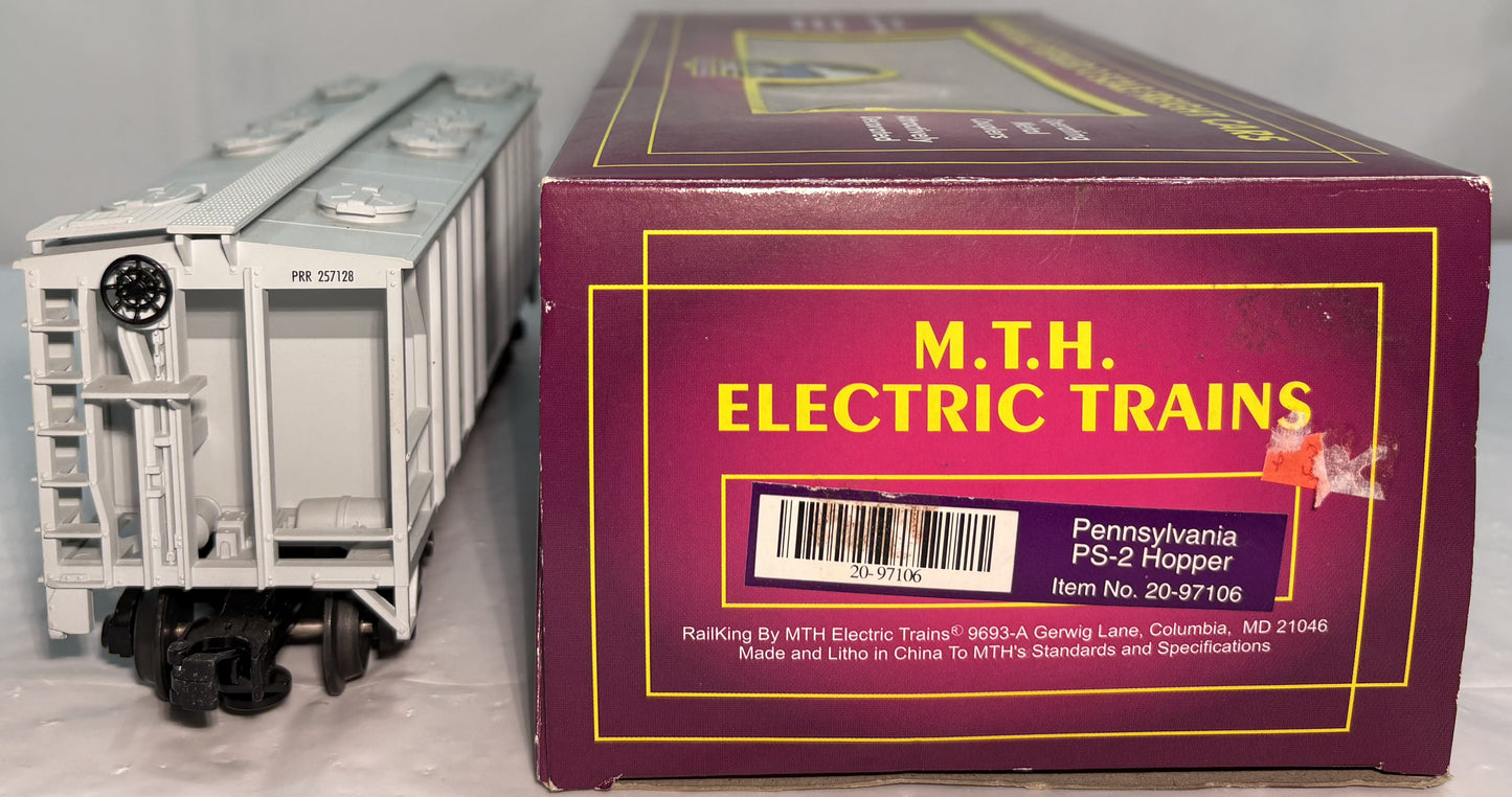 MTH 20-97106 O Scale Pennsylvania Premier PS-2 Hopper Car
