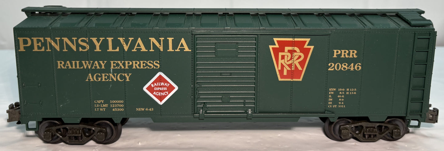 Weaver U3504D O Scale Pennsylvania Railway Express Agency #20846