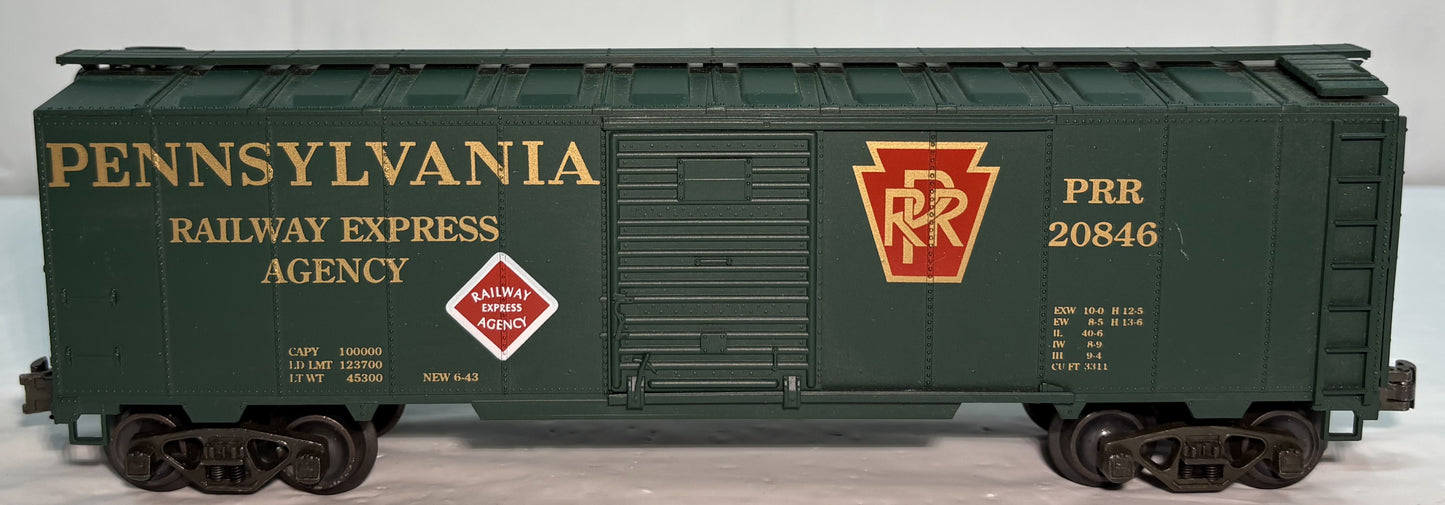 Weaver U3504D O Scale Pennsylvania Railway Express Agency #20846