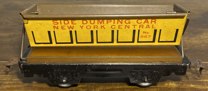 Marx Side Dumpling Car New York Central #567