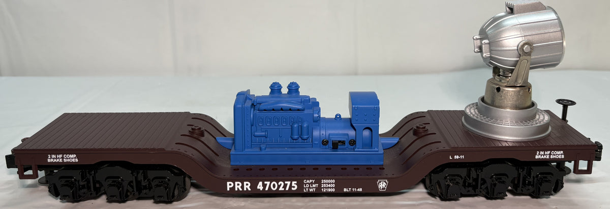 MTH 30-7937 O Scale Pennsylvania Search Light Car
