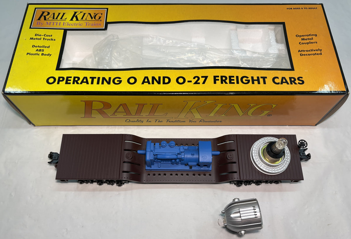 MTH 30-7937 O Scale Pennsylvania Search Light Car