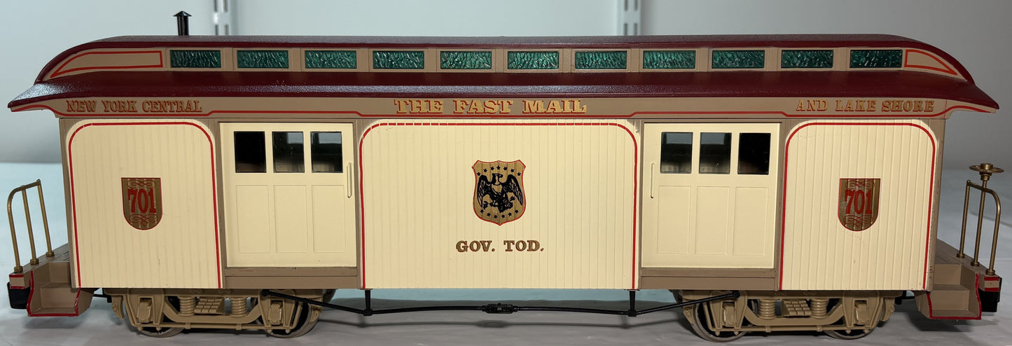 Bachmann New York Central and Lake Shore Mail Car