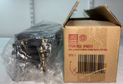 Bachmann 5’ Diameter Curve 12 Pieces in Case