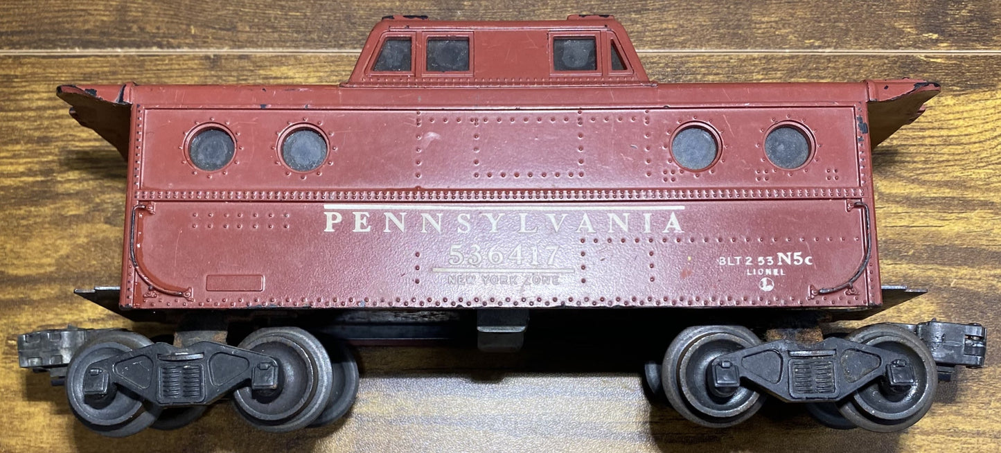 Lionel Postwar #6417 Lionel Lines Caboose Pennsylvania
