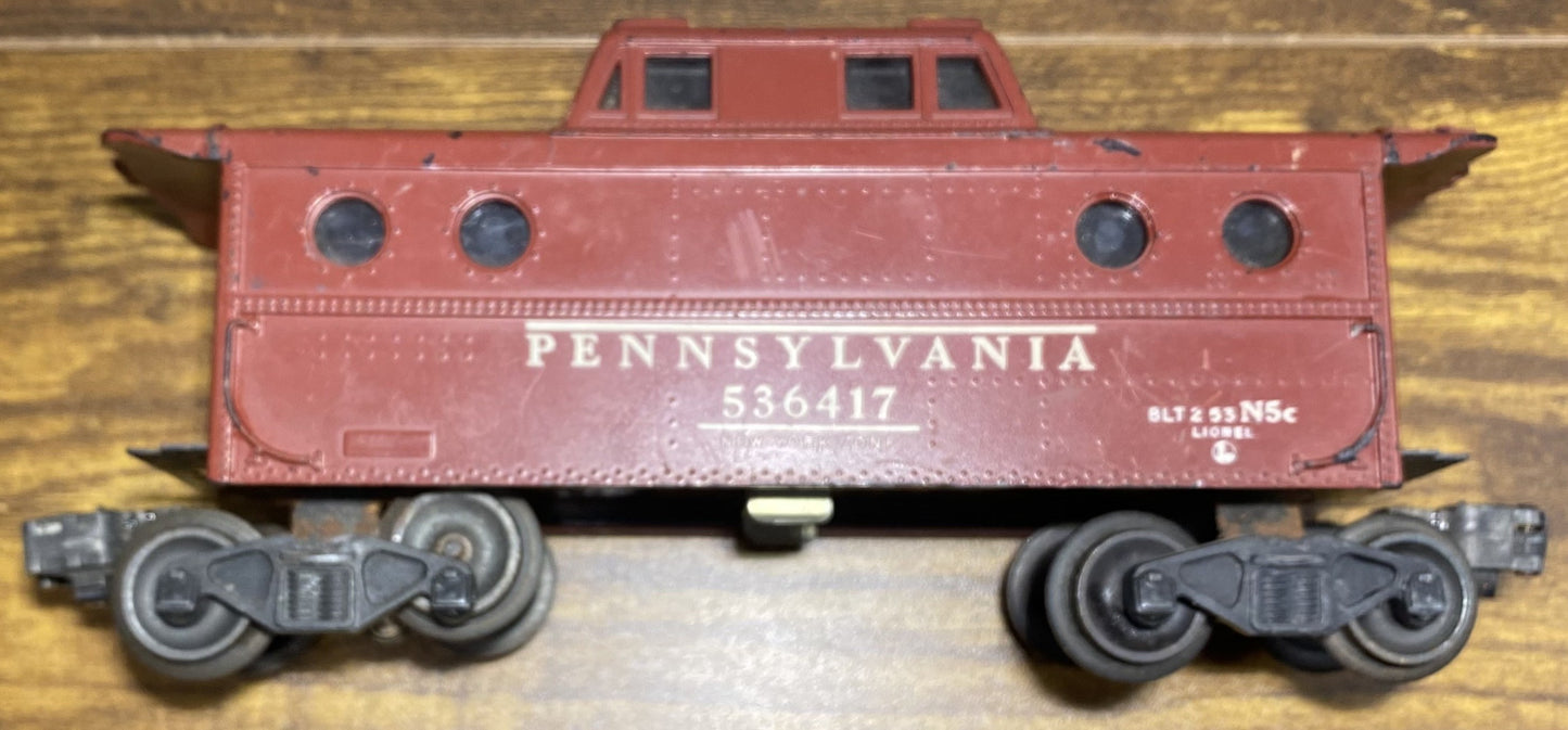 Lionel Postwar #6417 Lionel Lines Caboose Pennsylvania
