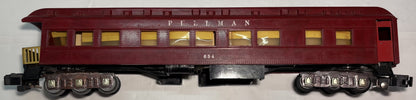 American Flyer 654 Passenger Car Red