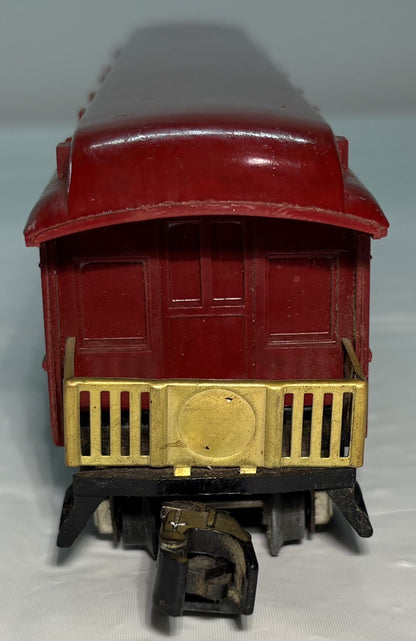 American Flyer 654 Passenger Car Red