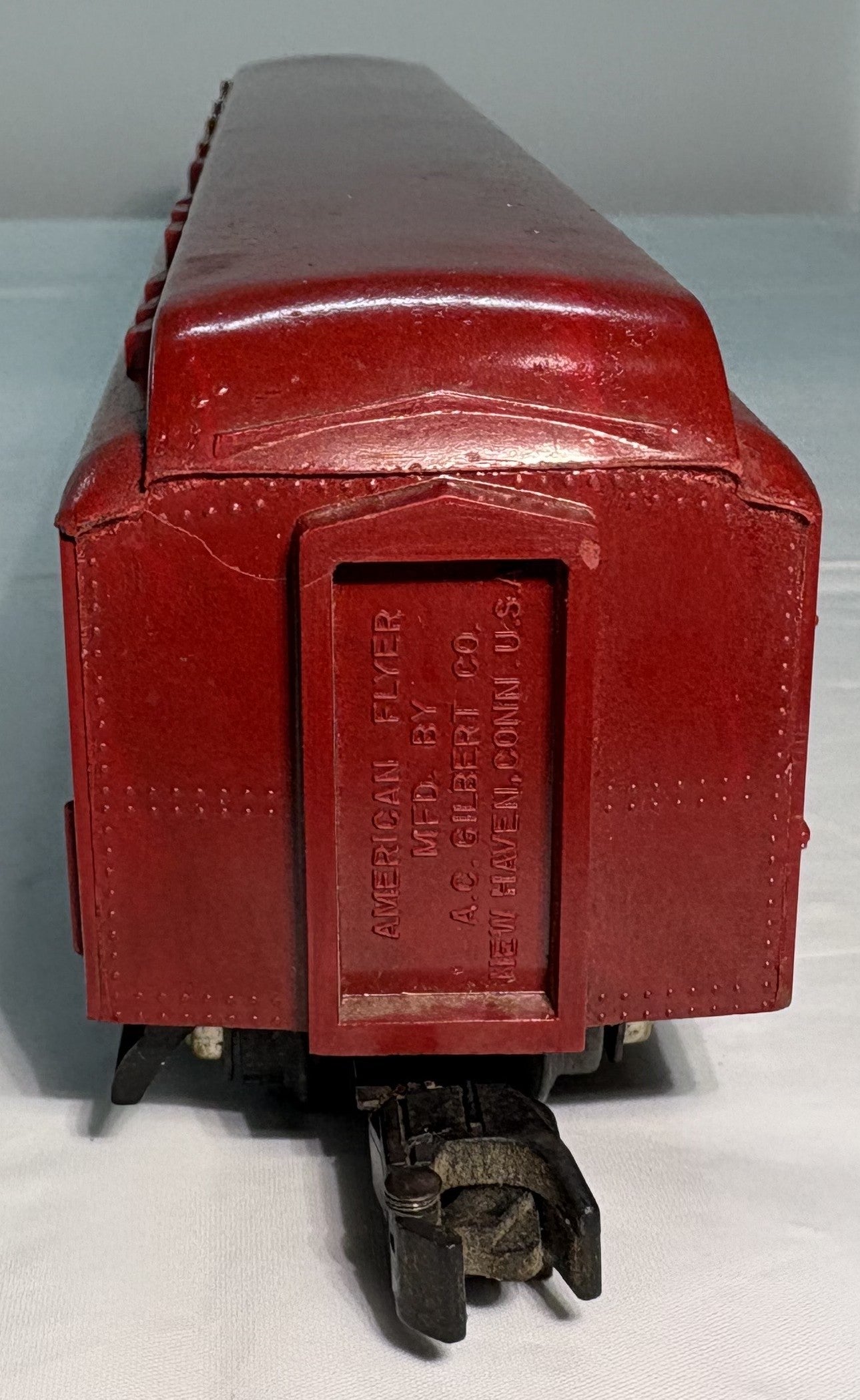 American Flyer 654 Passenger Car Red