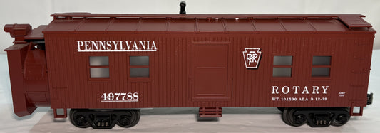 MTH 30-2124 O Scale Pennsylvania Rotary Snowplow