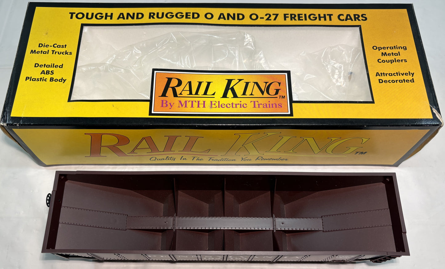 MTH 30-7508 O Scale Pennsylvania Hopper Car
